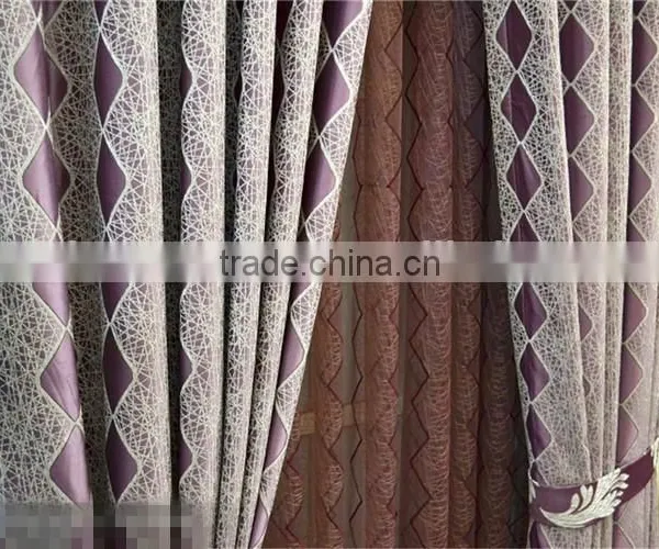 Home Textile Curtain Thermal Jacquard Curtains Ready Made photo-2