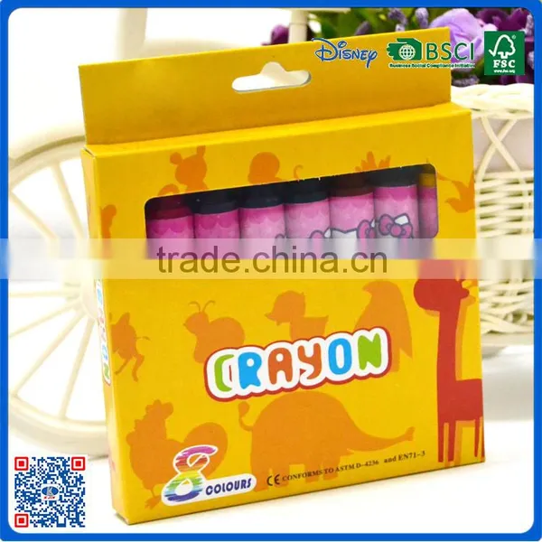 8 Colors Non-toxic Watercolor Crayons With OEM Logo photo-3