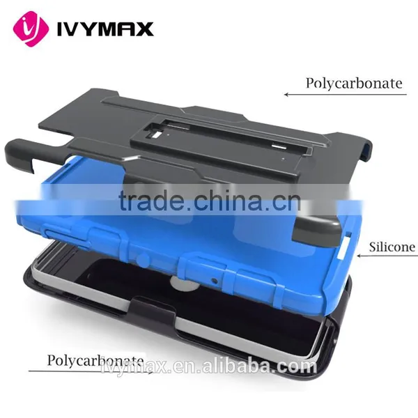 Bulk Cell Phone Case Hybrid Holster Clip Case for Alcatel OT6055K/6055I/Idol 4 Supplier's Choice photo-6