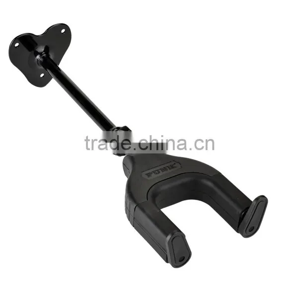 Auto Lock Long Wall Hanger Type Wooden Guitar Hanger photo-2