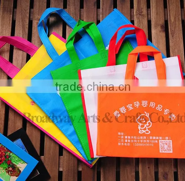 Recycled Custom Printing Grocery Tote Shopping pp Non Woven Bag photo-3