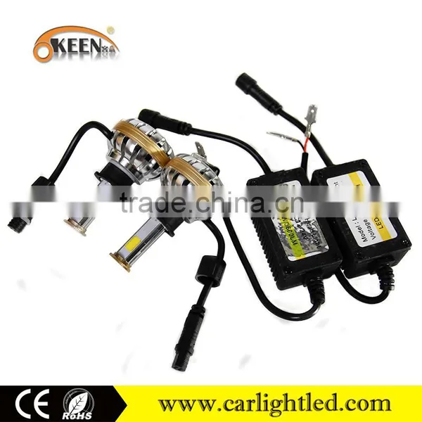 2016 New Arrivals 12V 40W Led Headlight Waterproof r3 Led Headlight H3 6000K Demon Eyes Headlights photo-3