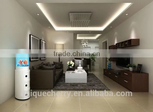 Cylindrical Round Fish Aquarium,electronic Aquarium Fish