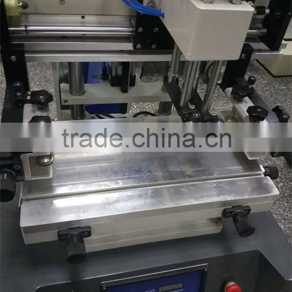 Desktop Small Semi-automatic T-slot Silk Screen Printing Machine GW-2030T photo-3