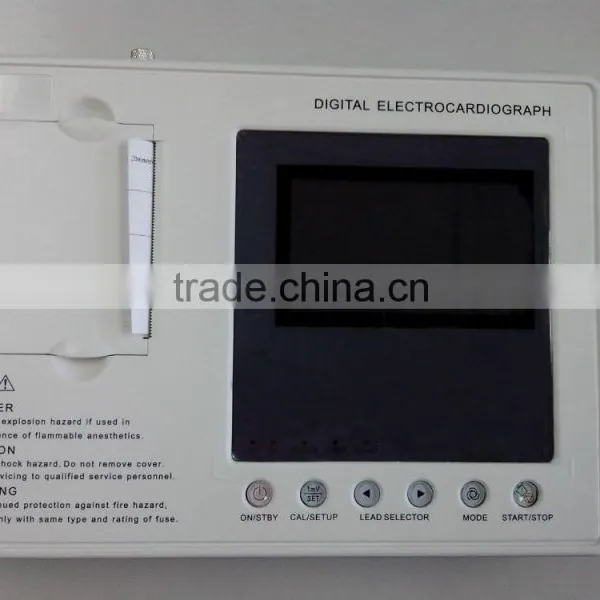 JT CE Approved Portable 12 Lead ECG EKG Machine With Interpretation, Patient Holter Monitor Ecg Simulator Test photo-6