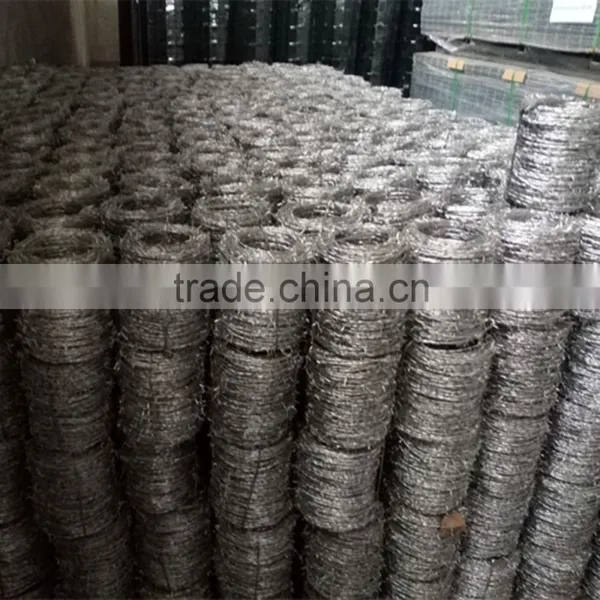 HANQING Brand Barbed Wire Length Per Roll /Barbed Wire Price Per Ton / Barbed Wire Roll per Ton photo-4