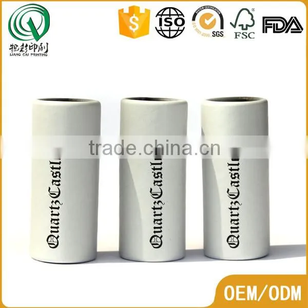 Bio-degradable Custom Logo Mini Round Boxes White Round Boxes for Cosmetic Packaging