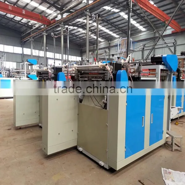 Hot Sale Ruian Bottom Sealing Cold Cutting Plastic Bag Making Machine, Plastic Flat Bag Making Machine photo-2