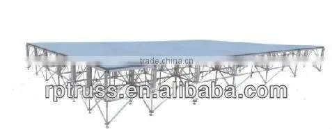 Portable Smart Aluminum Stage With Folding Risers or Legs for Hot Sale photo-3