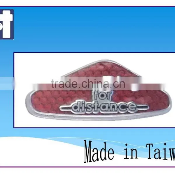 Promotional Car Aluminum Razzmatazz Robin Egg Blue Fancy Tattoo Epoxy Sticker photo-4