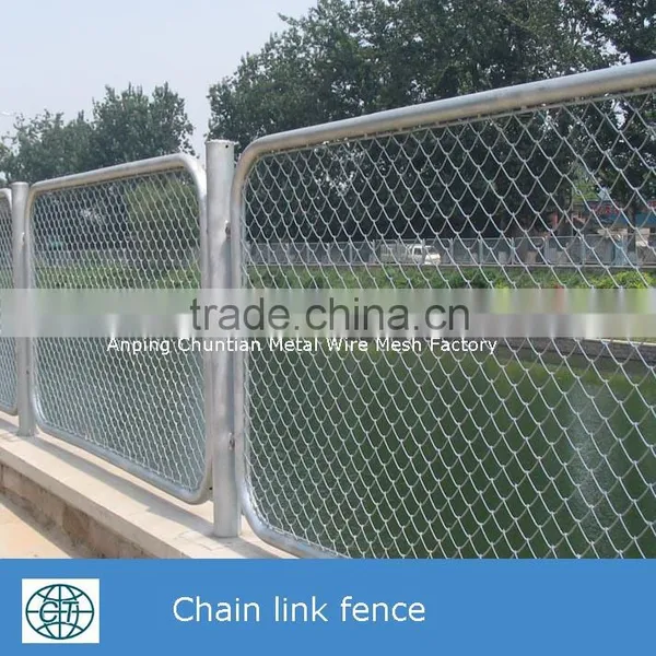 High Quality Chain Link Fence Galvanized Steel Wire With Vinyl Coating photo-3