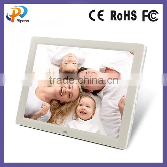 HD 12" Big Size Screen Ratio 4:3 Digital Video Lcd Player With Loud Speaker Foat Show Popular Advertising Video Display Frame photo-2