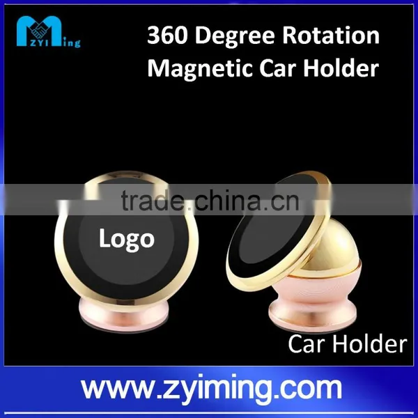 Zyiming Hot Sell Universal 360 Degree Rotation Magnet Car Cup Holder for Smartphone photo-2