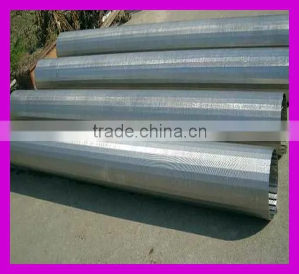 Stainless steel wedge wire screen filter cylinder