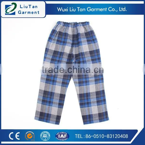 Fine Yarn Dye Plaid Kids Cotton Pajama Set photo-6