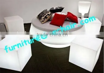 RGB Colors Changing Acrylic Led Light Cube Indoor Outdoor photo-2