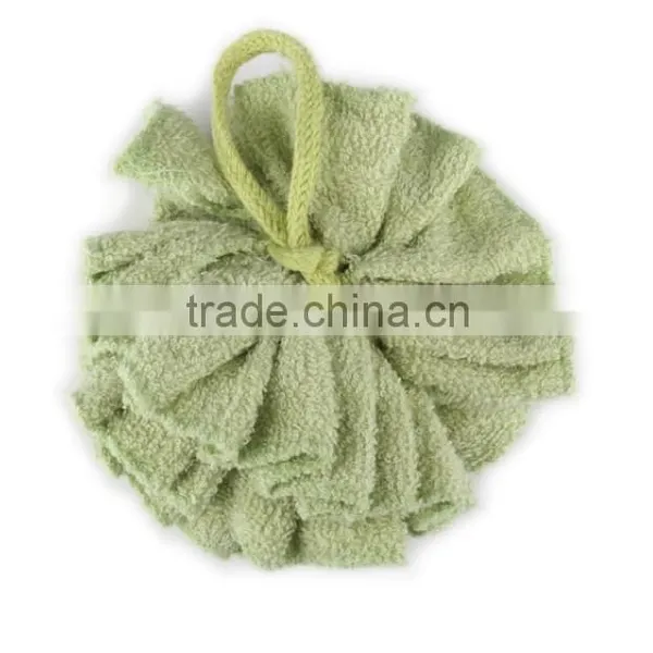 Bamboo Fiber Bath Sponge Bath Ball In Flower Shape Quality Choice