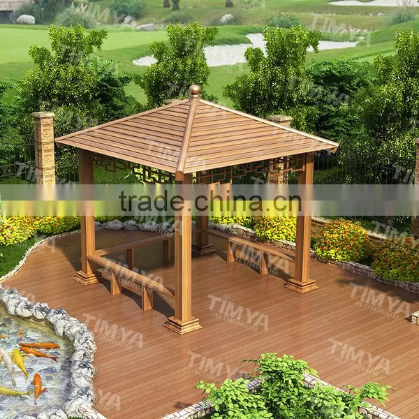 Outdoor Aluminum Frame Doubl Layer Portable Gazebo photo-2