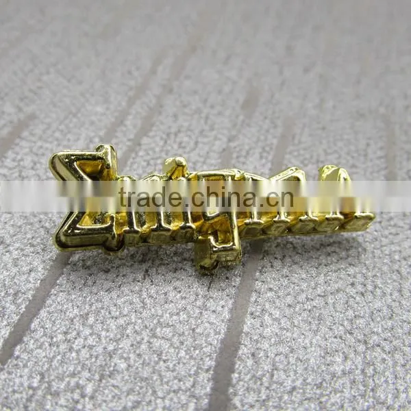 English Letters Alloy Metal Label photo-4