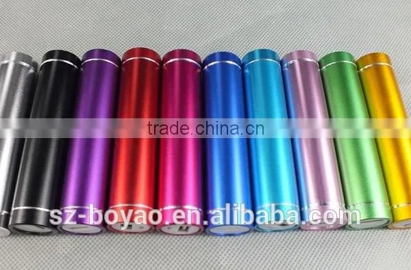2016 Factory Price Cylinder Shape Power Bank,portable Power Bank With LED Light photo-5