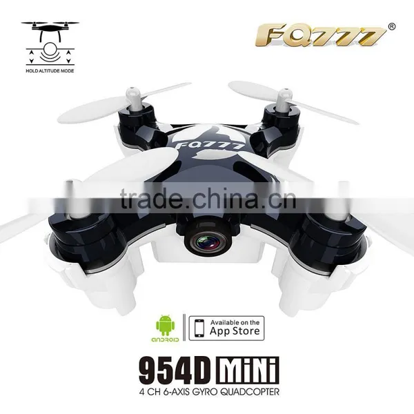 FQ777-954 WIFI FPV mini drone with con camera quadcopter digital video transmitter fpv camera goggles radio control drone FPv