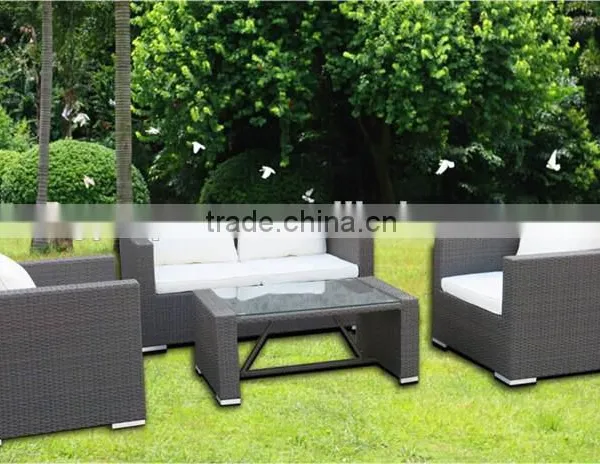 Rattan Garden Table Furniture Set photo-5