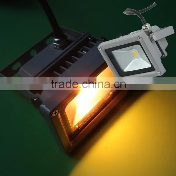 10w Warm Yellow Led Flood Light for Building Decoration Lighting photo-3