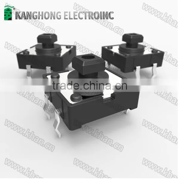 Rohs Compliant Momentary Contact 12*12 Tact Switch photo-3