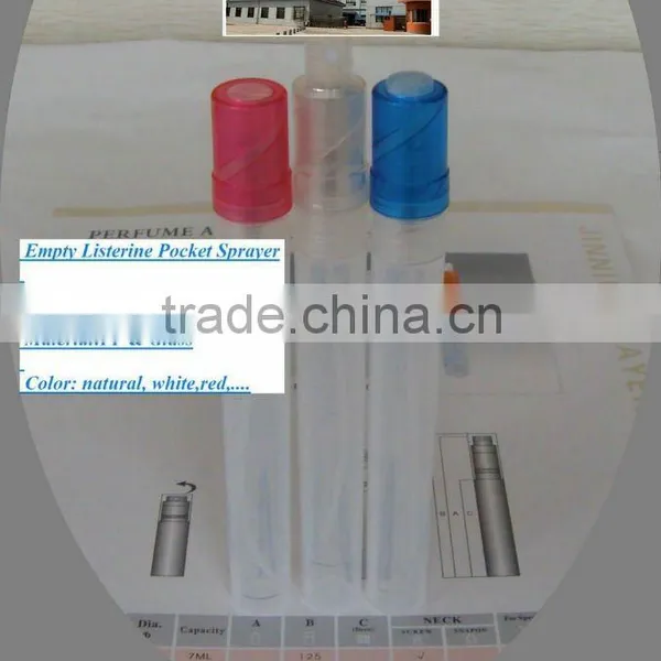 9ml Empty Listerine Pocket Sprayer