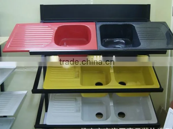 Black Acrylic Solid Surface Kitchen Sink, ,artificial Stone Sink,wash Basin photo-6