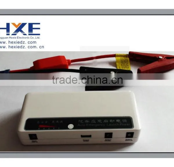 Best Selling Car Emergency Launch Power Bank Booster Cable Jump Starter photo-2
