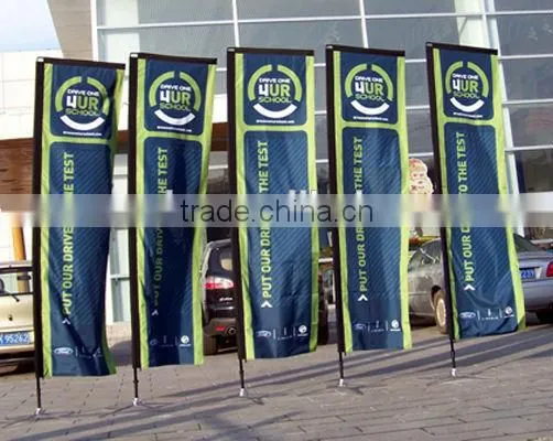 Advertising Flag Banners/Display Beach Banner Flag/Advertisement Flying Banner