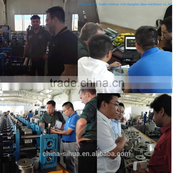 Full Automatic High Speed Ceiling Roll Former High Precision photo-6