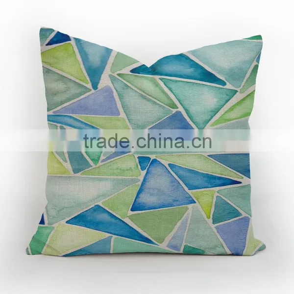 New Blue Series Cushion Design Floor Pillow Cover Decorative Pillow Cases photo-2