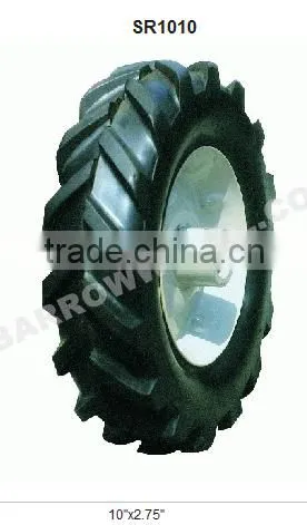 Solid Rubber Wheel 10"x2.75" photo-3
