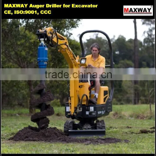 New Product ~ Excavator Auger Drilling Machine Earth Drill Attachment , CE / ISO photo-3
