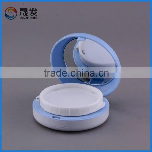 Cushion Case Spraying Plastic Compact Powder Box Air Cushion Powder Case Cosmetic Packaging Box photo-2