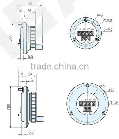 HM6080 Incremental Handwheel Encoder photo-2