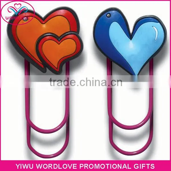 Halloween Design 3D Shaped Soft PVC Paper Clip Bookmark for Sale photo-5