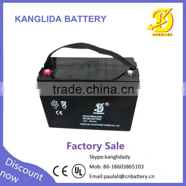 12v 100ah Lead Acid Solar Battery 100 Amp Rechargeable UPS Battery photo-3