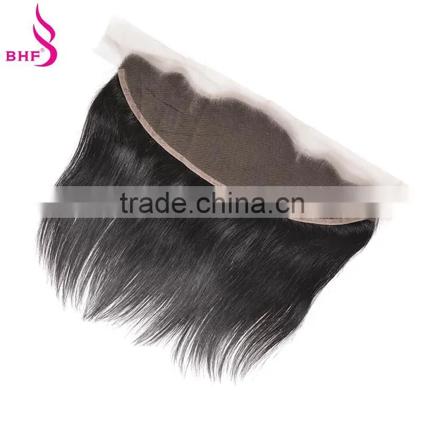 Kinky Curly Full Frontal Lace Closure 13x4 Indian Virgin Hair Lace Frontal With Baby Hair Frontales