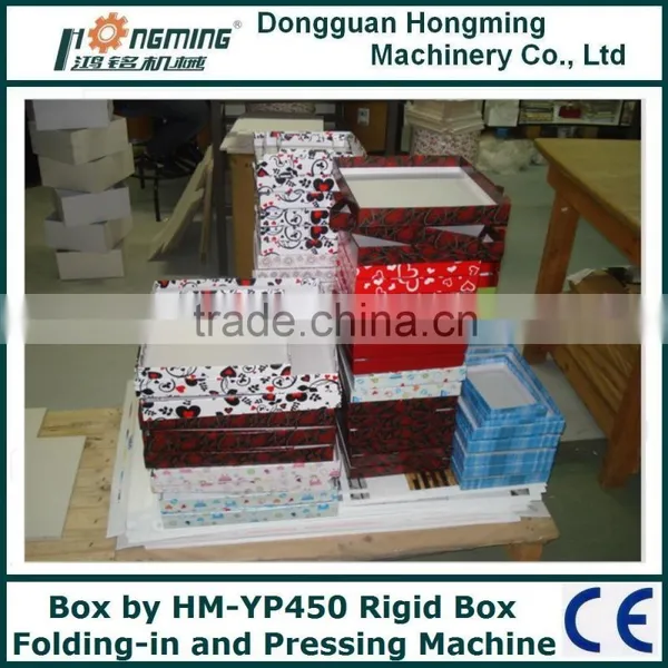 HM-YP450 Set-up Box Flap Bending and Bubble Pressing Machine photo-4