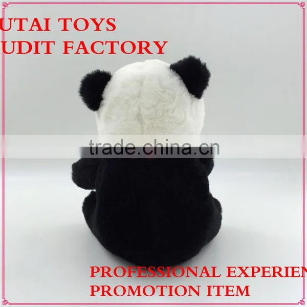 ICTI Sedex WCA SA800 Supplier Plush Animal Panda Stuffed Toy Promotion Mascot photo-2
