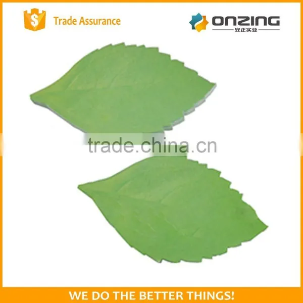 Custom Die Cut Leaf Shaped Sticky Notes Pad photo-5