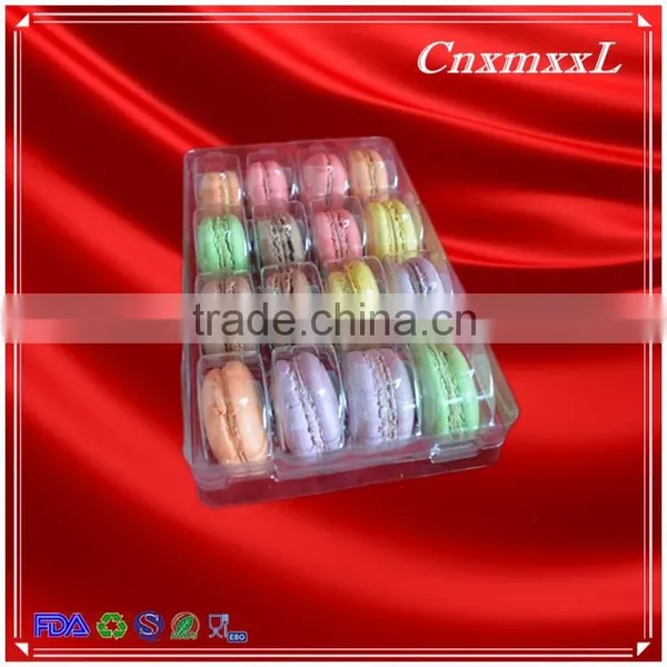 16 Pcs Macarons Plastic Box photo-3