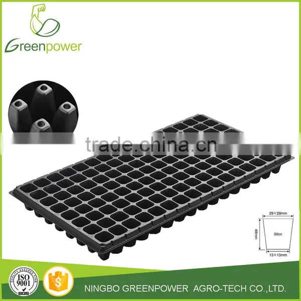128 cell square plug tray