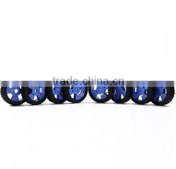 DIY Intelligent Car Robot Accessories: High Quality Rubber Car Wheel Tire No.4 photo-4