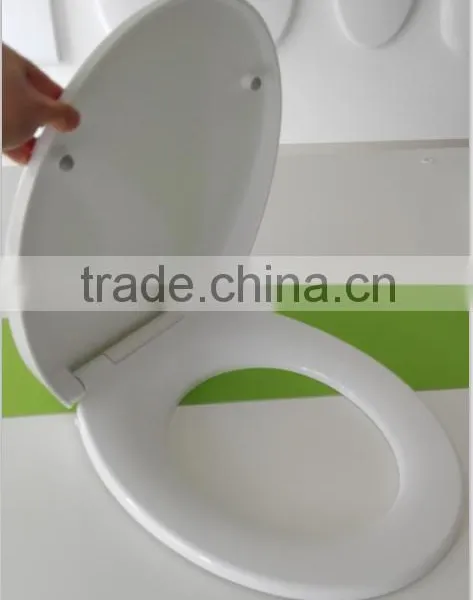 One Button Soft Close Durable Hygienic UF Toilet Seat For Shower Room photo-4