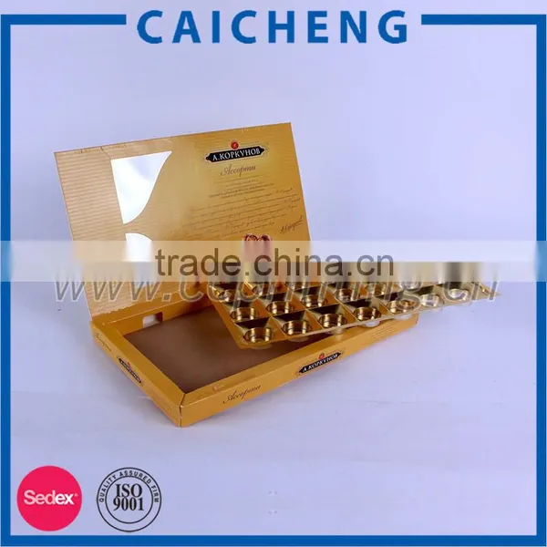 Fancy Chocolate Paper Box Chocolate Gift Box Paper Chocolate Box photo-5