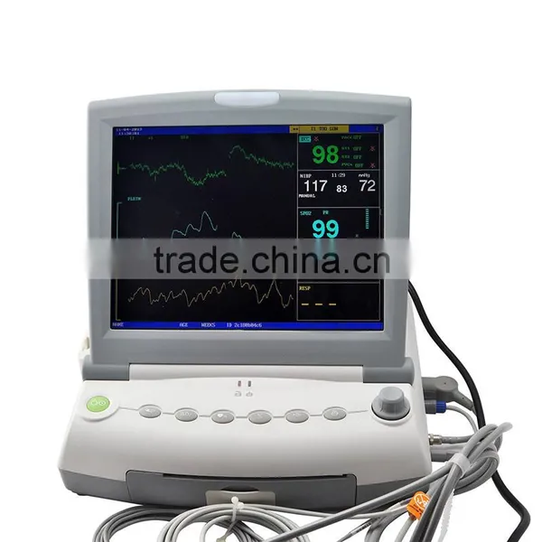 New Maternal Monitor Fetal Multi Parameter FHR TOCO FM SPO2 PR ECG NIBP RESP TEMP for Mothers and Infant photo-4